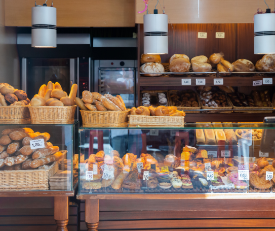 Ideal für Bäckereien